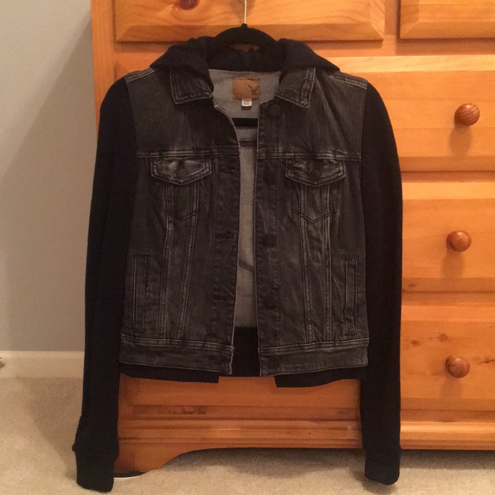 American Eagle Hybrid Jean Jacket